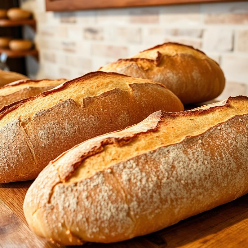 Pan de masa madre recién salido 🥖